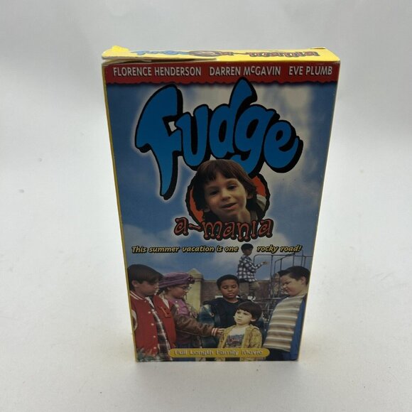 FUDGE A - MANIA- VHS Tape Movie 1996 *RARE*